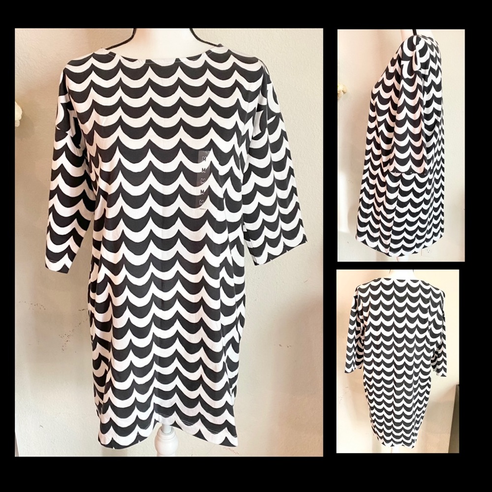 Marimekko x Uniqlo 3/4 sleeve tunic NWT
